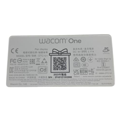 wacom One ペンタブレット DTC121 Pen display12