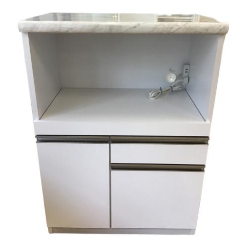 クラフトコガ 1枚扉レンジ台 366 ホワイト フレッシュ