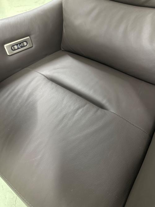 ニトリ 電動リクライニングソファー 56 ブラウン