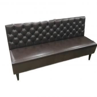 2.5人掛けソファー パンチング 20 ブラウン