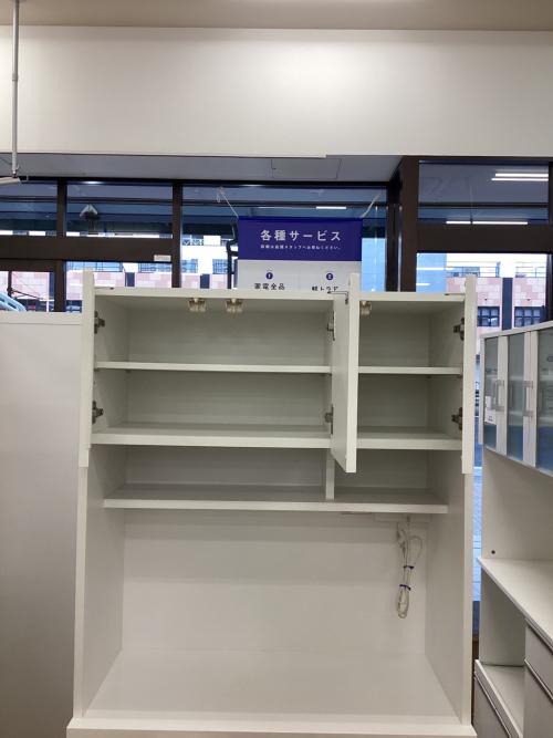 ニトリ レンジボード 291 ホワイト エトナ105