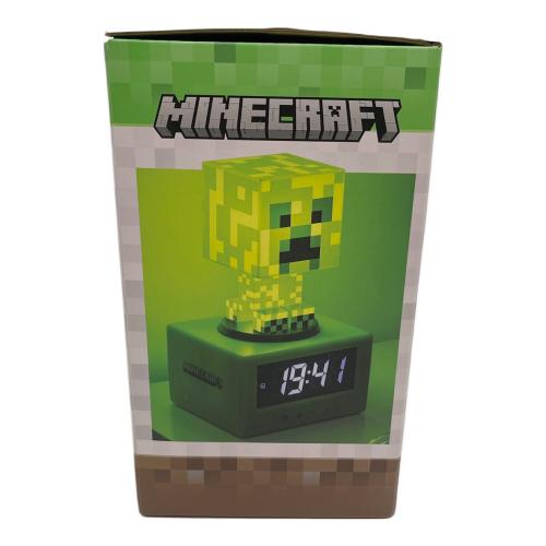 マインクラフト クリーパー目覚まし時計ライト キャラクターグッズ