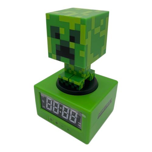 マインクラフト クリーパー目覚まし時計ライト キャラクターグッズ