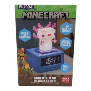 PALADONE ウーパールーパー目覚まし時計ライト キャラクターグッズ マインクラフト