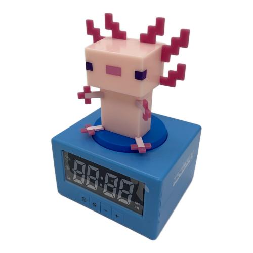 PALADONE ウーパールーパー目覚まし時計ライト キャラクターグッズ マインクラフト