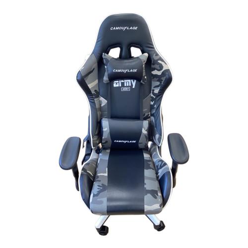 ゲーミングチェア カモ ブラック ARMY