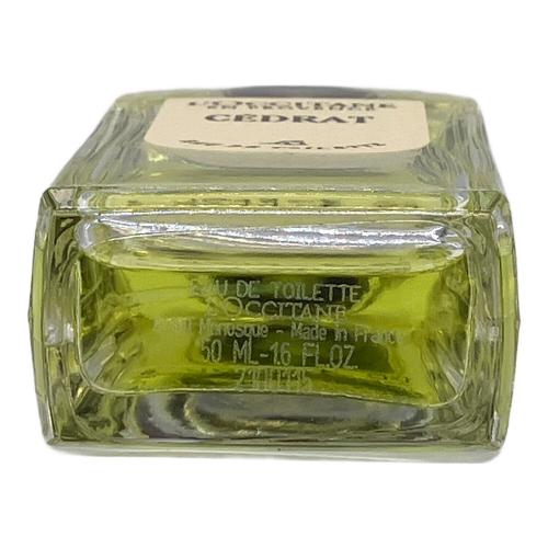 L'OCCITANE (ロクシタン) CÉDRAT（セドラ）オードトワレ 50ml 残量80%-99%