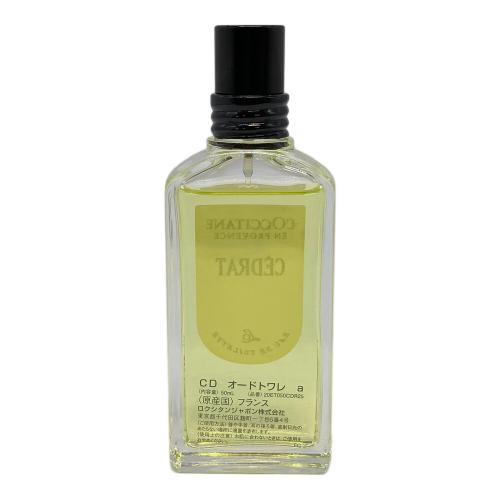 L'OCCITANE (ロクシタン) CÉDRAT（セドラ）オードトワレ 50ml 残量80%-99%