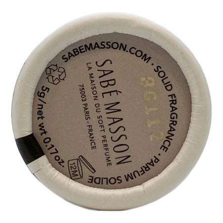 SABE MASSON 練り香水 SABÉ MASSON (サベ マソン) ソフトパルファムスティック ザズー 5g