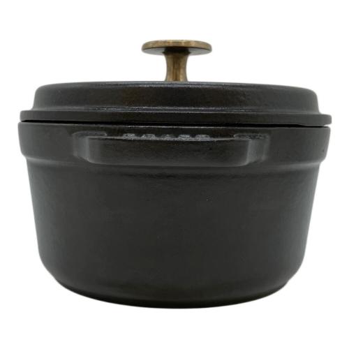 Staub (ストウブ) 鍋 40509-480 16cm ブラック ピコ・ココット ラウンド
