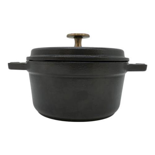 Staub (ストウブ) 鍋 40509-480 16cm ブラック ピコ・ココット ラウンド