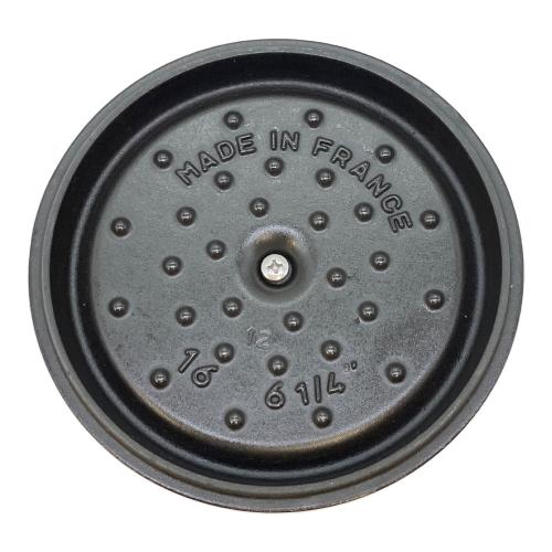 Staub (ストウブ) 鍋 40509-480 16cm ブラック ピコ・ココット ラウンド