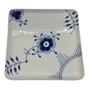 ROYAL COPENHAGEN (ロイヤル・コペンハーゲン) スクエアディッシュ 20cm ブルーフルーテッド・メガ