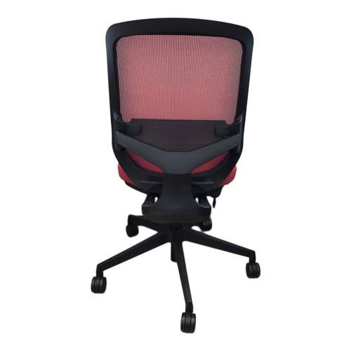 NAIKI チェア SLEB512F レッド×ブラック