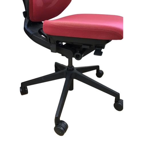 NAIKI チェア SLEB512F レッド×ブラック