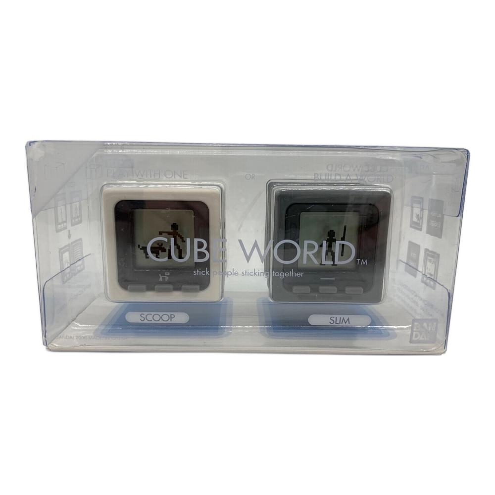 BANDAI (バンダイ) CUBE WORLD PACK 1/ホワイト×グレー｜トレファクONLINE