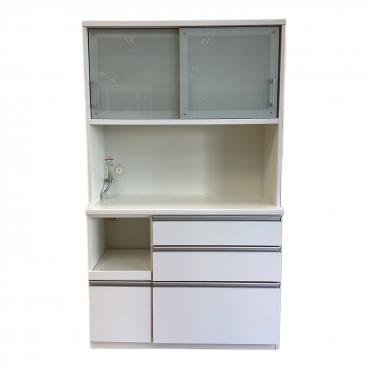 【トレファク神戸南店】松田家具　レンジボード【取りに来られる方限定】 松田家具 (マツダカグ) レンジボード ホワイト｜トレファクONLINE