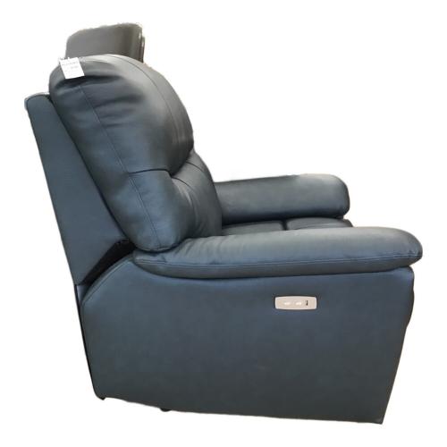 YAMADA (ヤマダ) 電動リクライニングソファー ネイビー