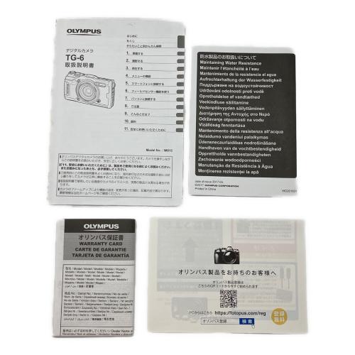 OLYMPUS (オリンパス) コンパクトデジタルカメラ IM015 Tough TG-6