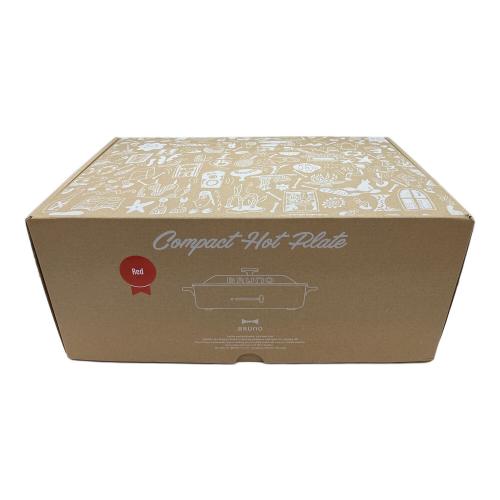 BRUNO (ブルーノ) ホットプレート BOE021-RD