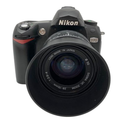 Nikon (ニコン) 一眼レフカメラ D70 ニコンFマウント ※レンズキズ・ヨゴレ有