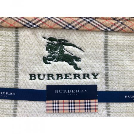 A-786【リユースのサカイ野々市店】★未使用★バーバリー 純毛毛布 140×200㎝ BURBERRY (バーバリー) シール織綿毛布 FEF1001410 シングル(幅140×長