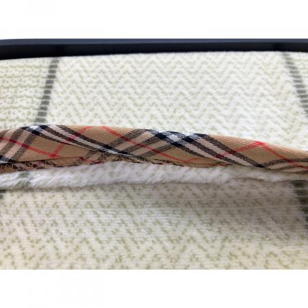 BURBERRY (バーバリー) シール織綿毛布 FEF1001410 シングル(幅140×長