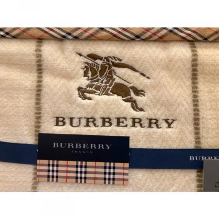 BURBERRY (バーバリー) シール織綿毛布 FEF1001410 シングル(幅140×長
