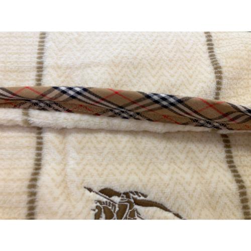 BURBERRY (バーバリー) シール織綿毛布 FEF1001410 シングル(幅140×長さ200cm)