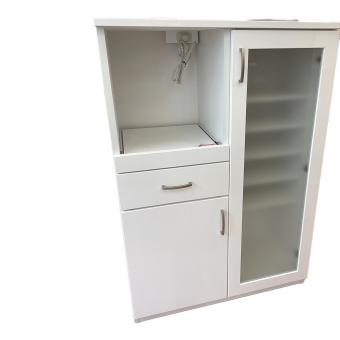 ニトリ 2枚扉レンジ台 169 ホワイト