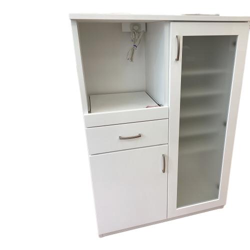 ニトリ 2枚扉レンジ台 169 ホワイト