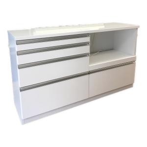 三友ファニチャー (サンユウファニチャー) キッチンカウンター 225 ホワイト DAISY