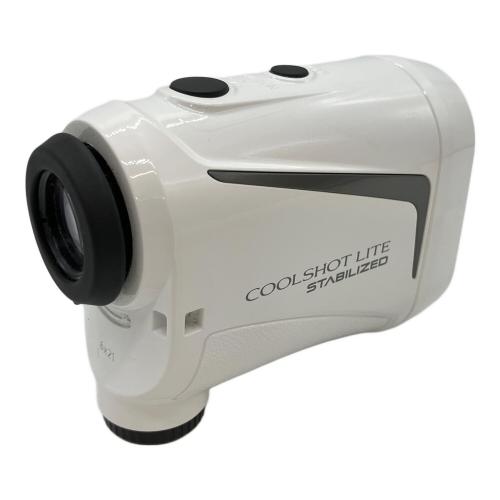 Nikon (ニコン) ゴルフ距離測定器 cool shot lite stabilized ホワイト