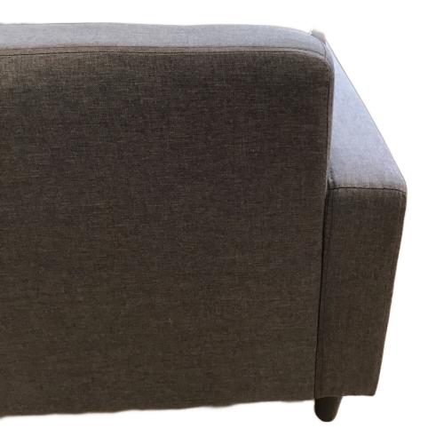 2人掛けソファー ブラウン