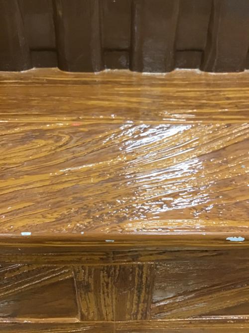 PEANUTS (ピーナッツ) ベンチ ブラウン チャーリーブラウン