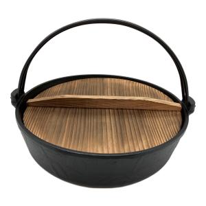 南部鉄器 (ナンブテッキ) すき焼き鍋 ブラック