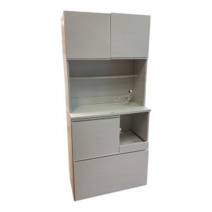 IRIS OHYAMA (アイリスオーヤマ) レンジボード KCB-790 幅79 奥行41 高さ175.3(cm) ホワイト