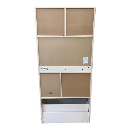 IRIS OHYAMA (アイリスオーヤマ) レンジボード KCB-790 幅79 奥行41 高さ175.3(cm) ホワイト