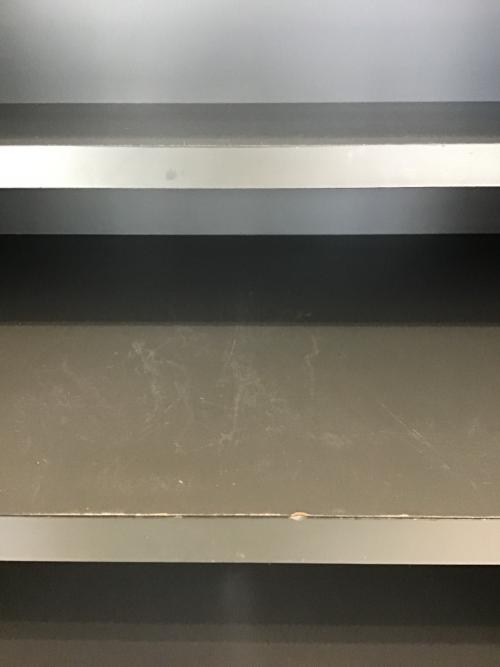 レンジボード ホワイト×グレー ノーチェ 70キッチン