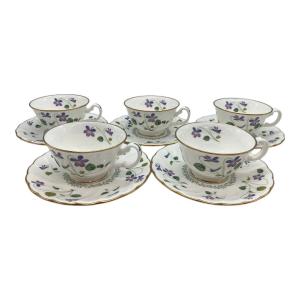 Noritake (ノリタケ) カップ&ソーサー すみれ