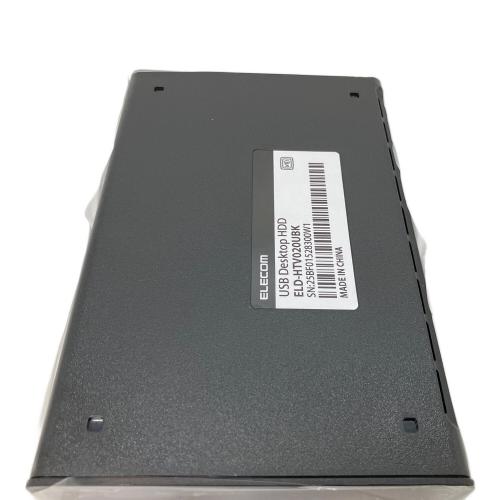 ELECOM (エレコム) TV向け外付けハードディスク ELD-HTV020UBK