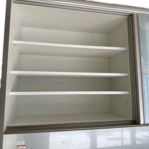 松田家具 (マツダカグ) レンジボード 1600 ホワイト×グレー ダーウィン
