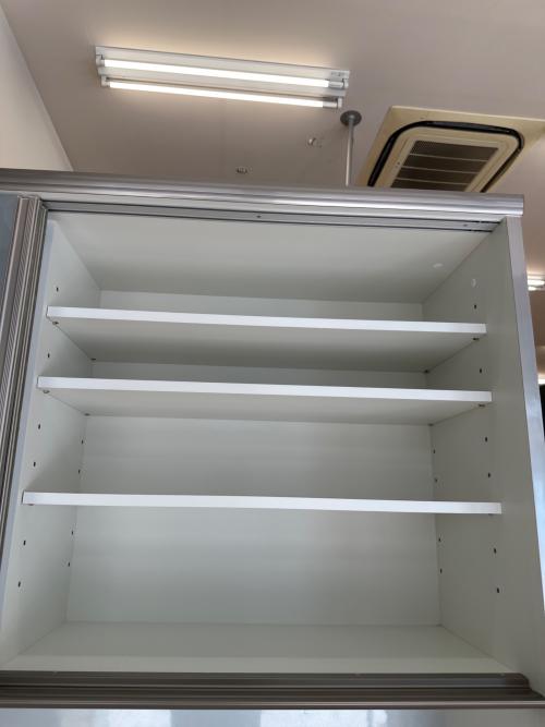 松田家具 (マツダカグ) レンジボード 1600 ホワイト×グレー ダーウィンレンジ