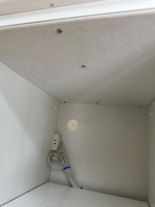 松田家具 (マツダカグ) レンジボード 1600 ホワイト×グレー ダーウィンレンジ