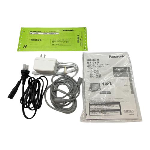 Panasonic (パナソニック) プライベート・ビエラ ポータブル液晶テレビ UN-10T8-K 2018年製