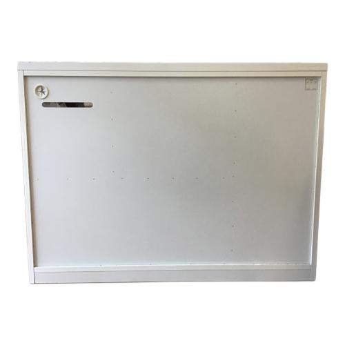 ニトリ キッチンカウンター シルバー×ホワイト アルミナ2 120CT