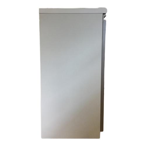 ニトリ キッチンカウンター シルバー×ホワイト アルミナ2 120CT