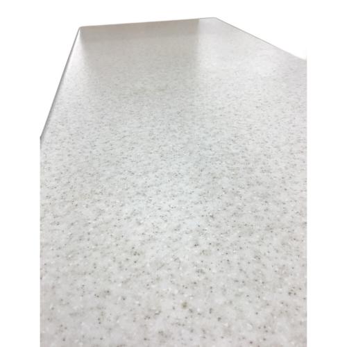 ニトリ キッチンカウンター シルバー×ホワイト アルミナ2 120CT