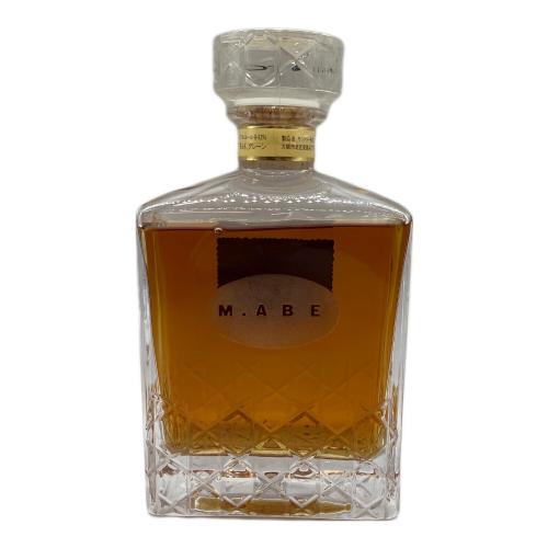 サントリー M ABE ウィスキー 600ml
