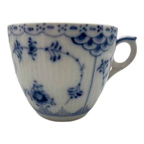 ROYAL COPENHAGEN (ロイヤル・コペンハーゲン) カップ&ソーサー ブルーフルーテッド・ハーフレース